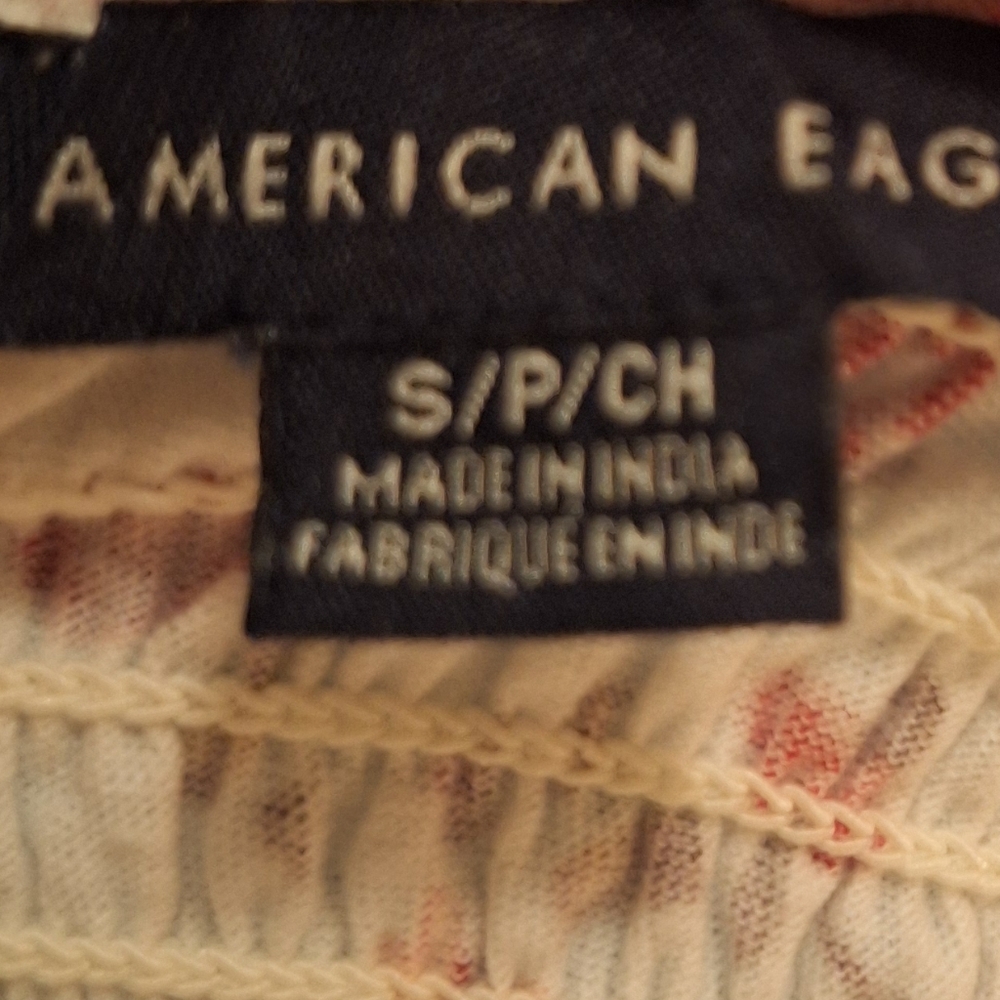 American Eagle Cute Floral Crop Top S/P/CH - Picture 8 of 12